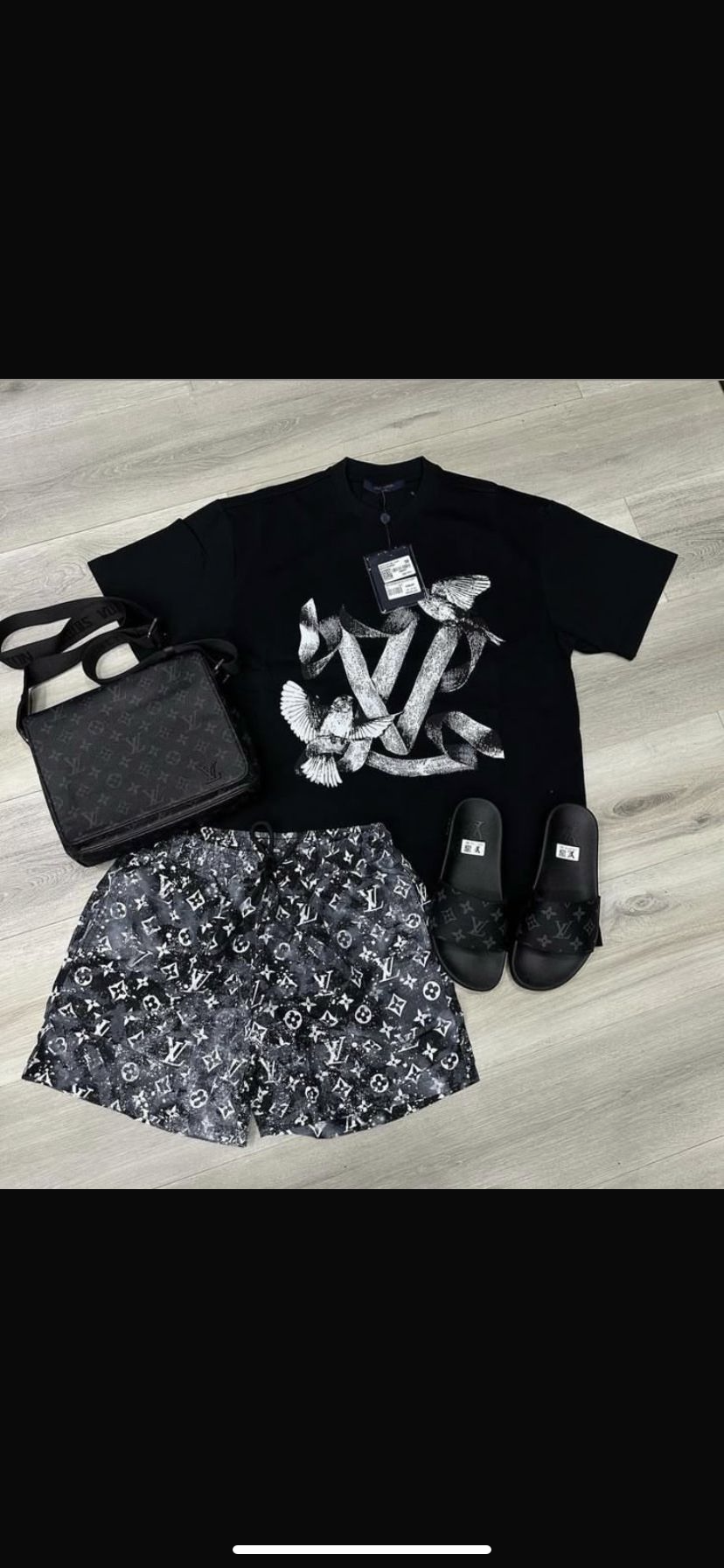 Lv set (shorts&tee) only
