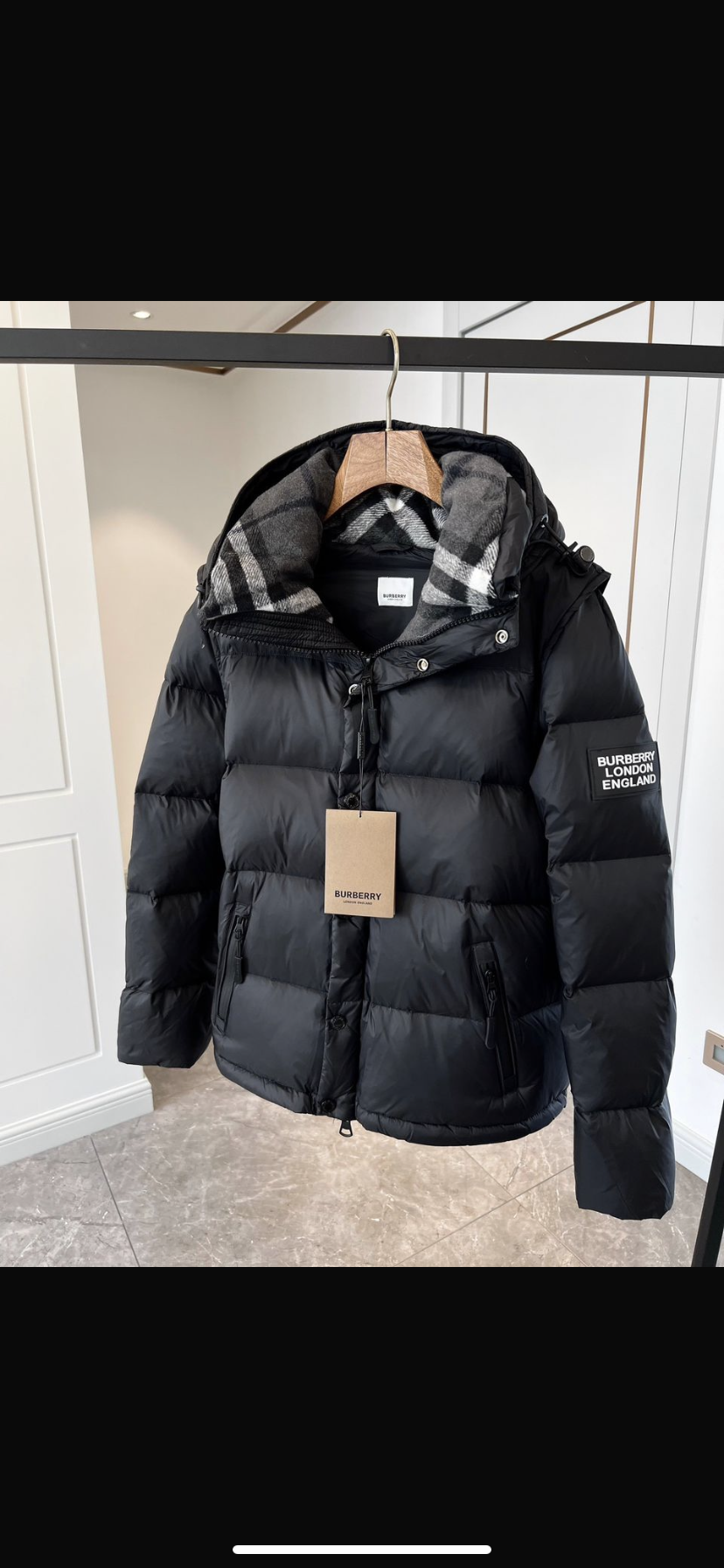 Burberry puffer