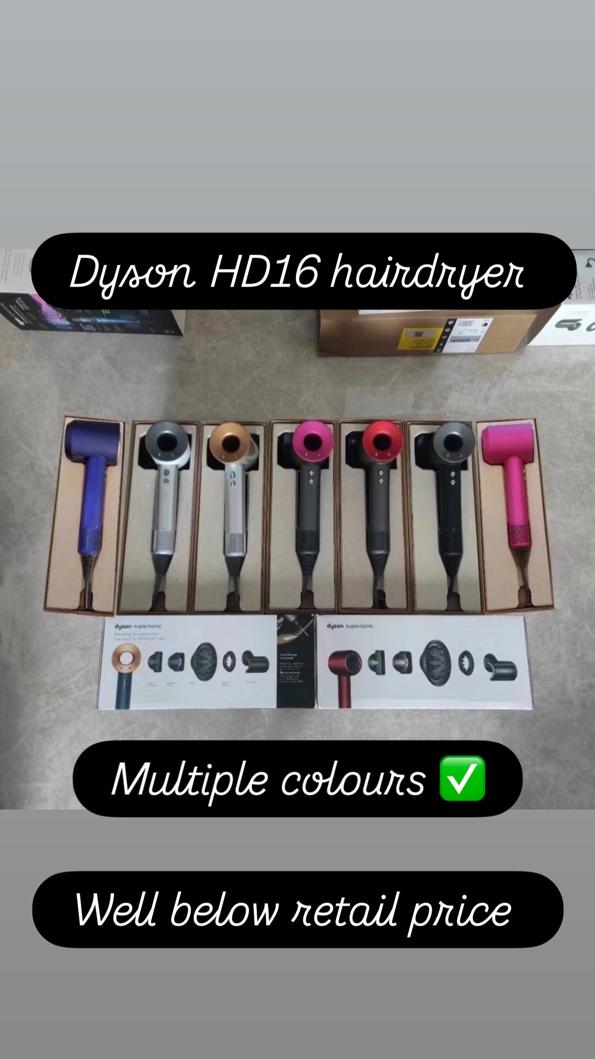 Dyson hairdryer